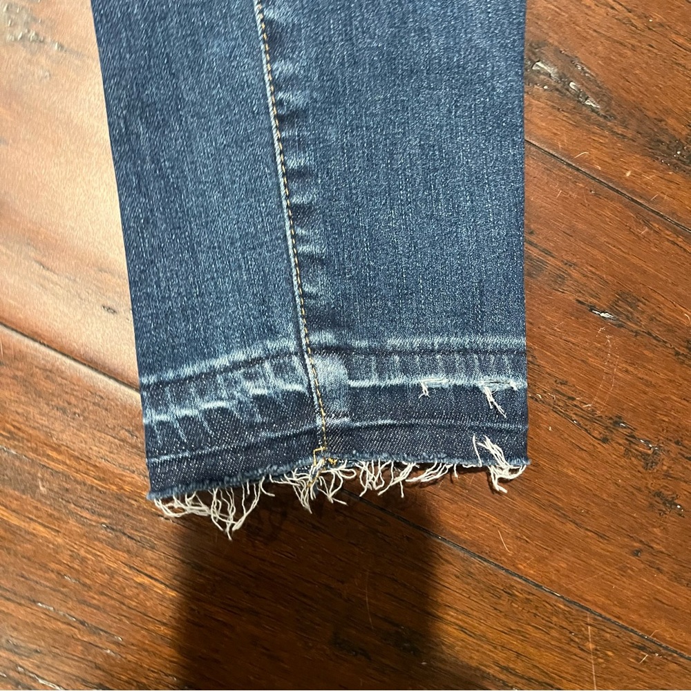 Madewell 10” high rise skinny button fly Jean size 25 - Picture 4 of 6